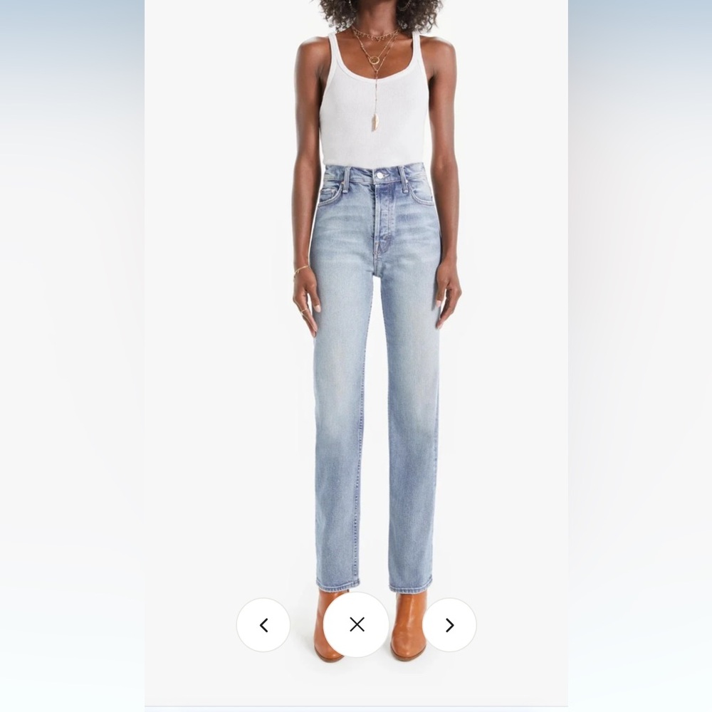Mother Denim - High Waisted Rider Skimp in Give It Up